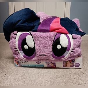 Hasbro Bedding Nwt My Little Pony Hooded Sherpa Slumber